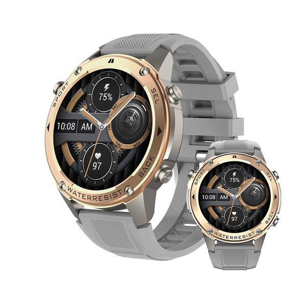 Rugged Military Style Smart Watch - heart ratemonitor/compass/gps