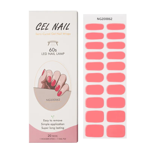 UV/LED Semi Cured Gel Nail Wraps | Shop Today. Get it Tomorrow ...