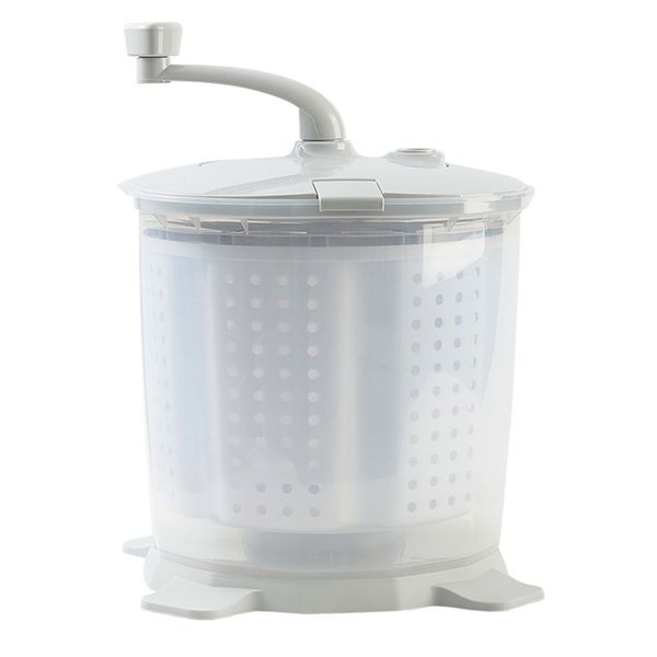 Portable Hand Crank Wash Machine Hand Crank Manual Washing Machine Camping
