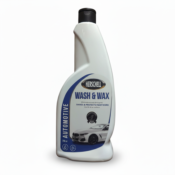 Herschell Car Wash &amp; Wax 750ml - Biodegradable Shine &amp; Protection