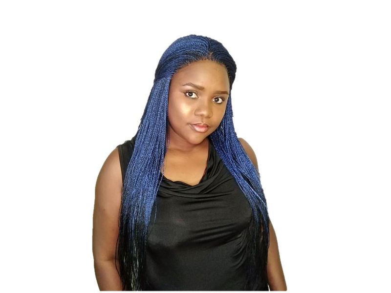 Twist Wig Two Tone Full Frontal