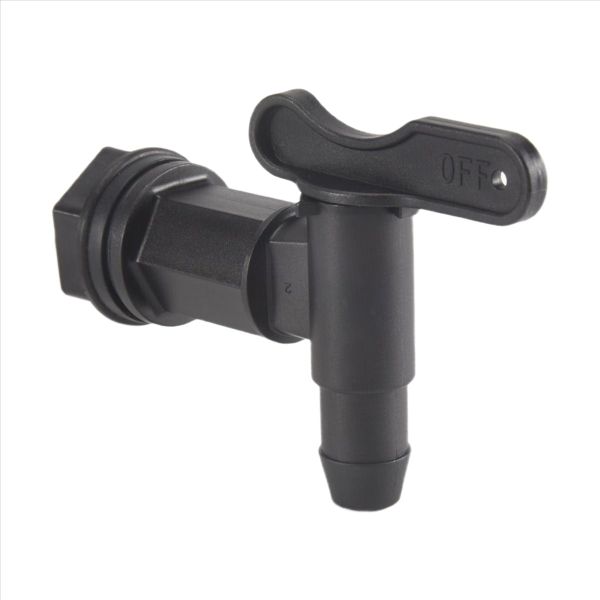 2 Set Drum Spigot Faucet Pail Taps with Gasket Plastic Construction Materia