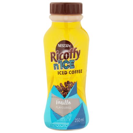 Nescafe Ricoffy N Ice Iced Coffee Vanilla 6 X 250ml Buy Online In South Africa Takealot Com