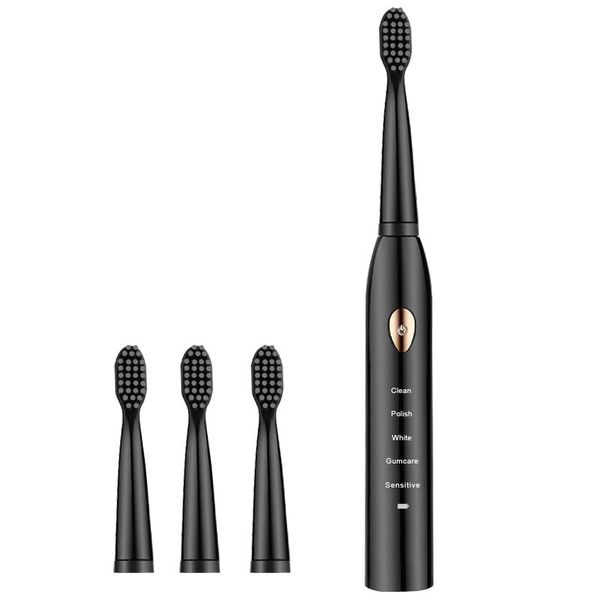 Waterproof Electric Toothbrush USB Charging Rechargeable Soft