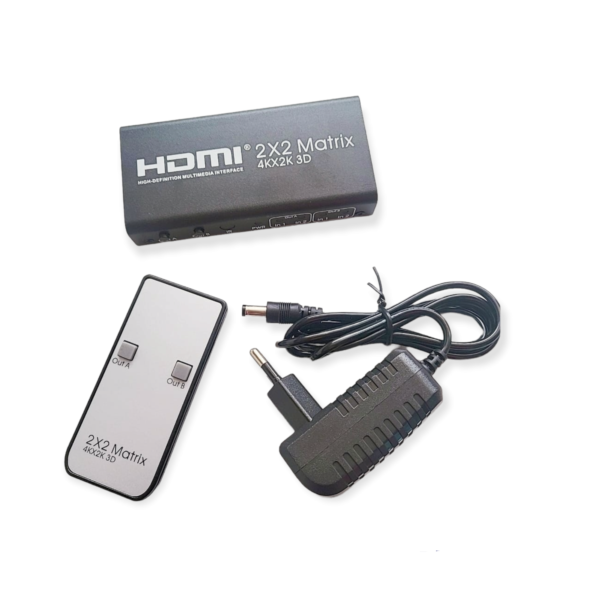4K HDMI Matrix 2×2 Switch