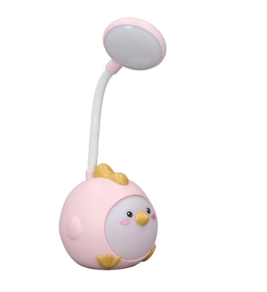 USB Rechargeable 2 Settings Cute Bird Night Light Table Lamp