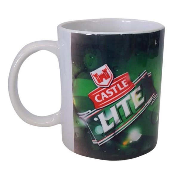 Vintage` Bar` Beer Coffee Mugs - Castle Lite