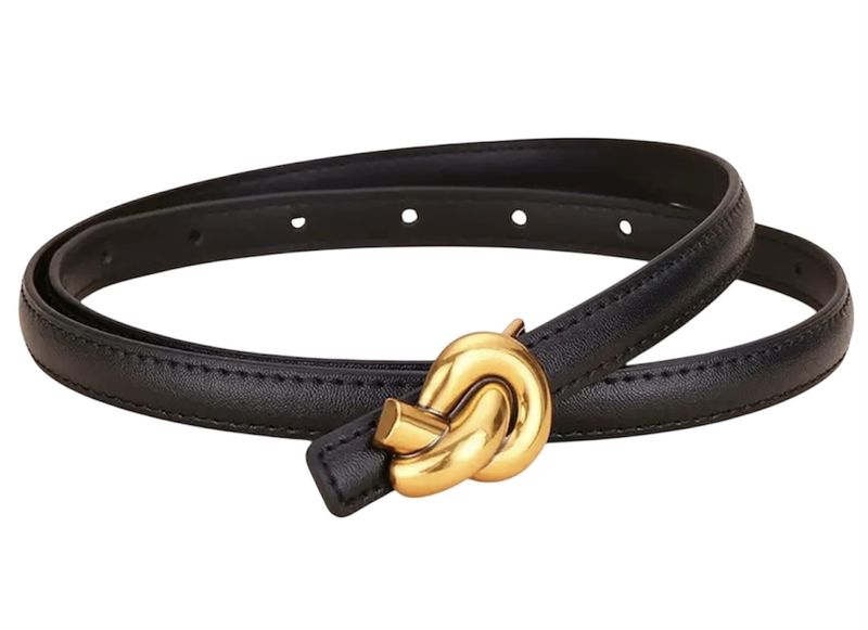 Women's Knot Buckle Belt