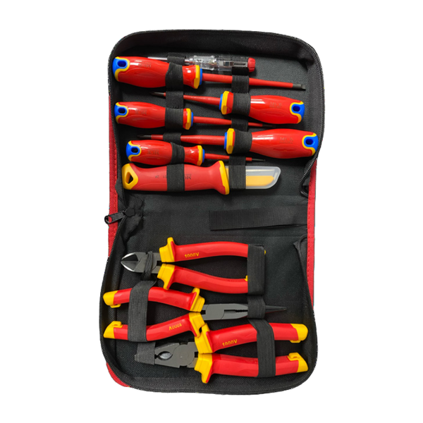 MCE Electric 10 Piece VDE Electricians Tool Set