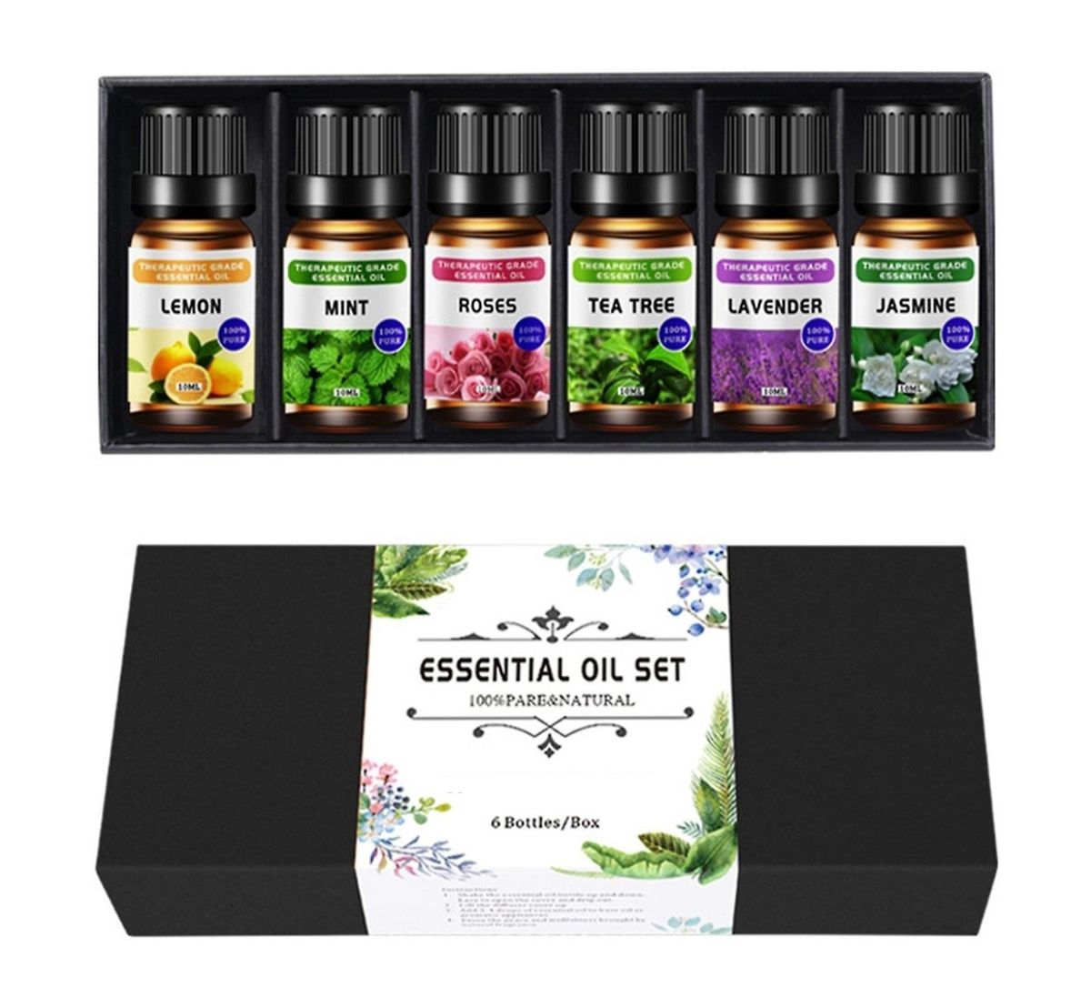 6 Bottles Set 100 Pure Essential Fragrance Oil Shop Today. Get it