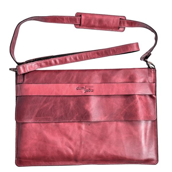 15" Genuine Leather Crossover Laptop Sleeve