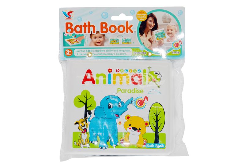 Eva Bath Book Animals In Pvc Bag