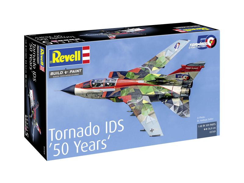Revell 1/48 "50 Years" Panavia Tornado IDS Plane Plastic Model Kit