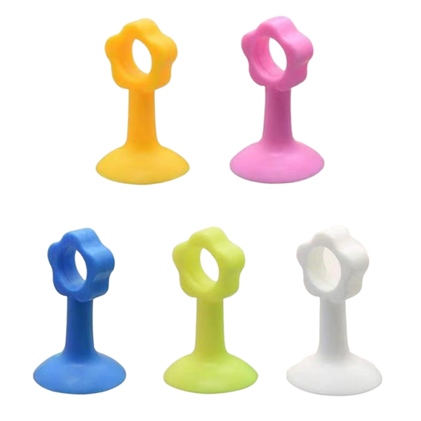 Door handle door stopper punch-free toilet door toilet door stopper