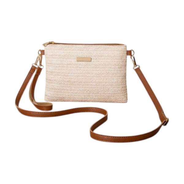 Spring &amp; Summer Woven Straw Women's Shoulder Bag