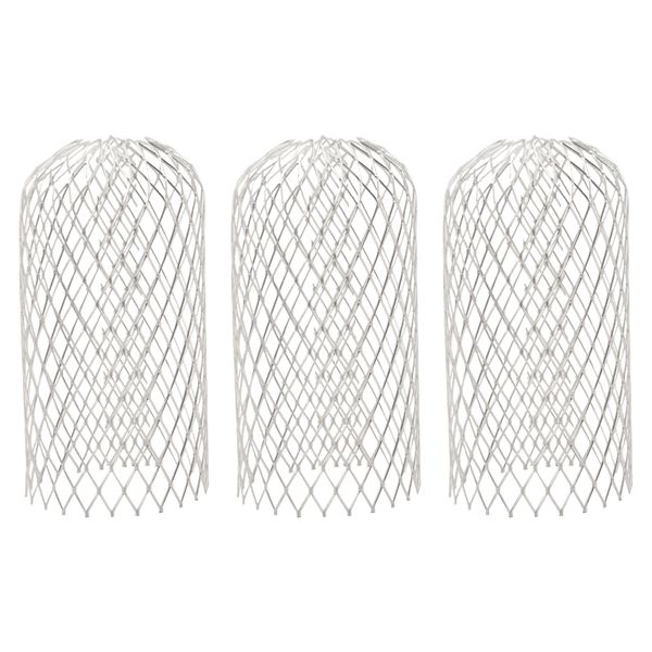3Pcs Roof Gutter Guard Filters Anti - Blocking Leaf Drain Net Cover