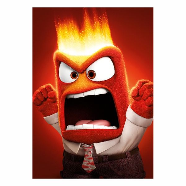 Inside Out Angry - A1 poster