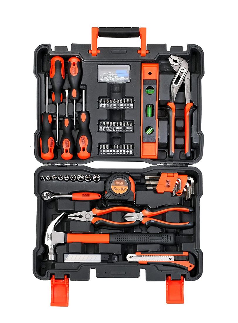 BLACK+DECKER - Hand Tool Set - 154 Pieces