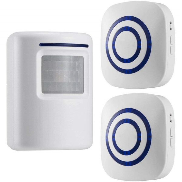 Wireless Doorbell PIR Infrared Sensor Entry Door Bell Alarm EU Plug