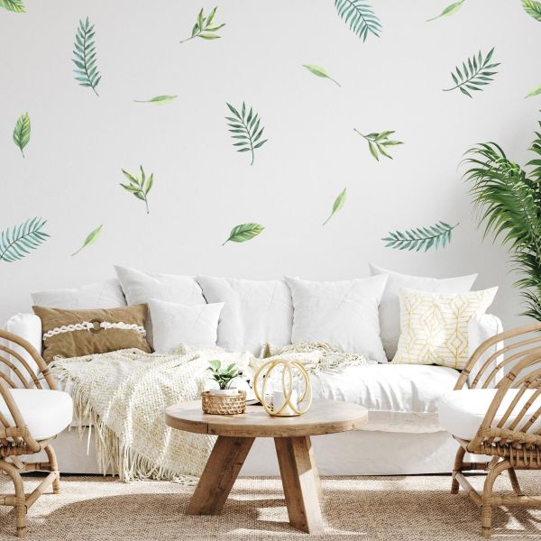 Lots of Leaves Wall Stickers