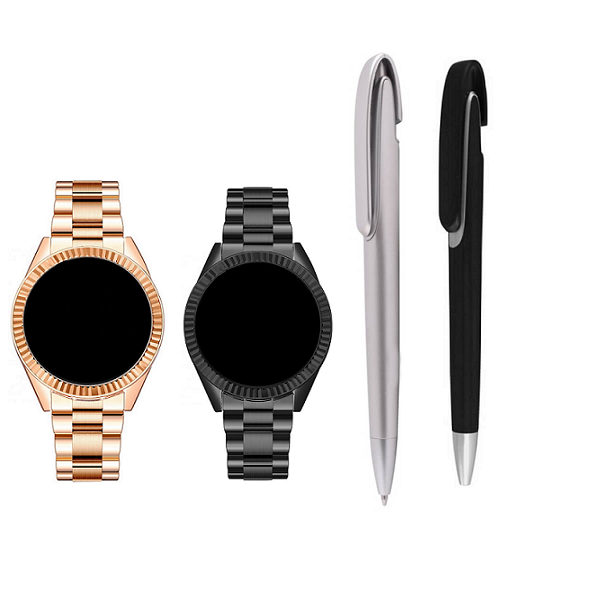 Couples Smart Casual Led Watch Combo