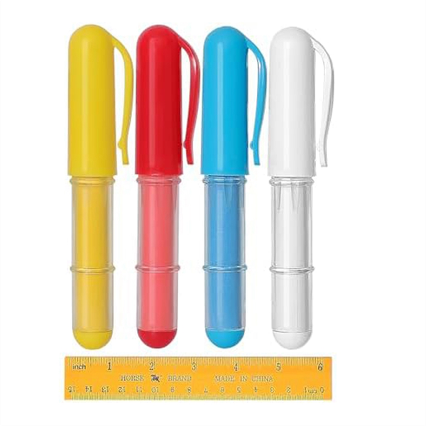 Fabric Chalk Markers for Sewing,Quilting,Crafting (4PCS With 1 Ruler)