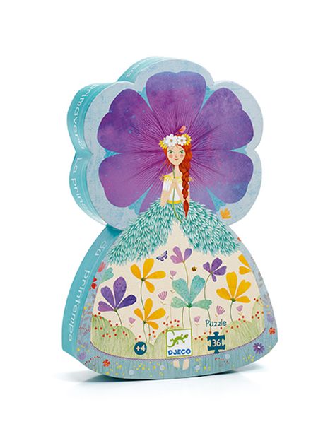 Djeco Silhouette Puzzle - The Princess of Spring