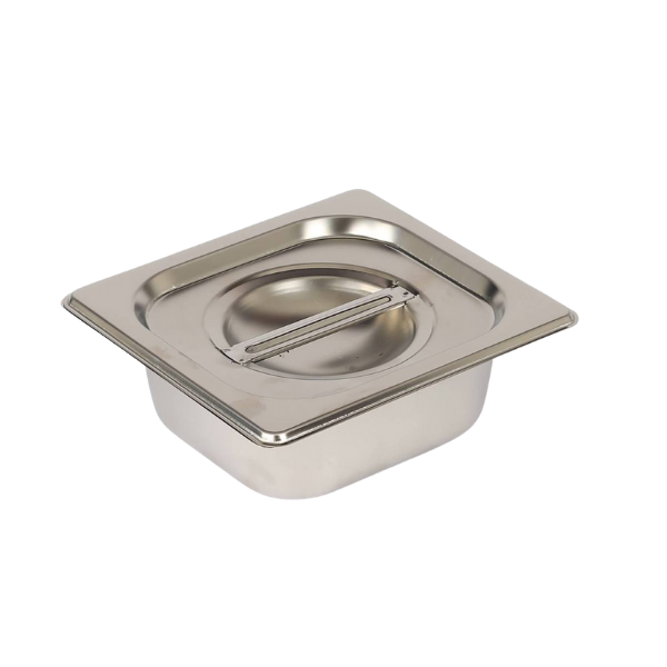 Catercare Stainless Steel 1/6 Gastronorm Insert- 65mm- Value Range