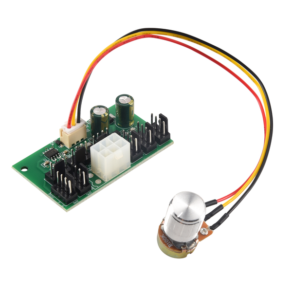 1 Pcs Computer Case Miner Fan Speed Controller 8-Channel Fan Hub