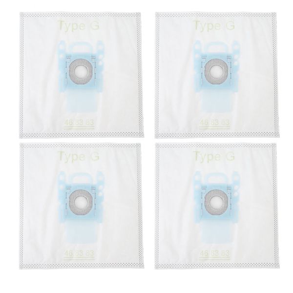 4Pcs Compatible With Bosch Siemens G Series Vacuum Large Capacity Dust Bag