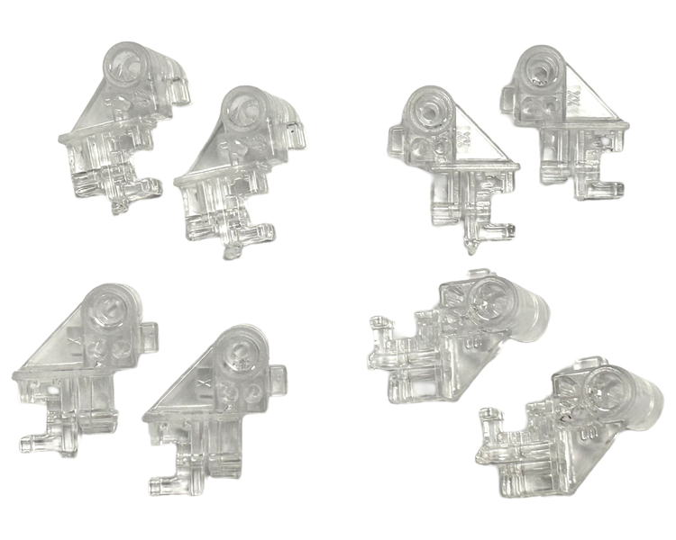 Shower Door Transparent Brackets Combo 8