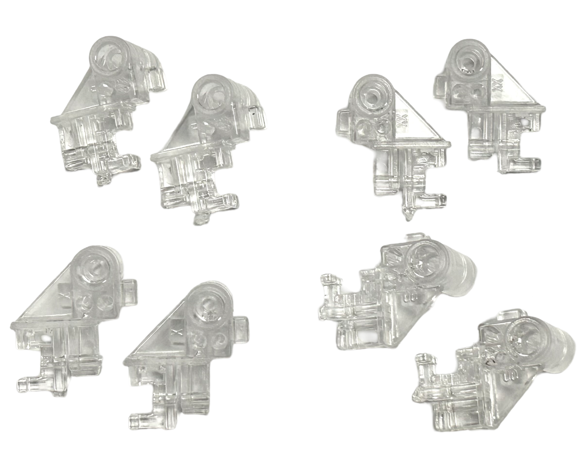 Shower Door Transparent Brackets Combo 8