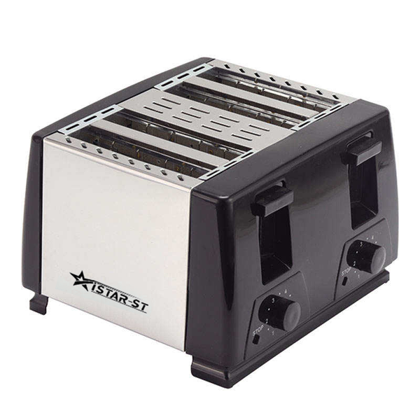 4-Slot Toaster with 6 Temperature Settings