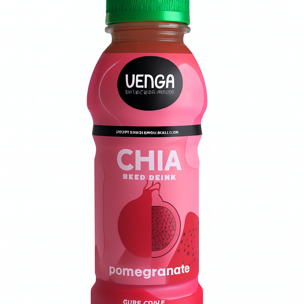 Venga Chia Seed Drink Pomegranate 330ml (6 Pack)