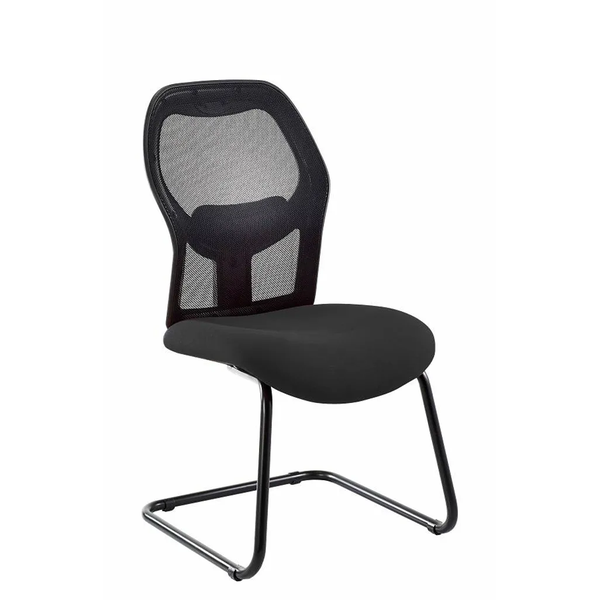 Visitors Sleigh Base Side Chair- Black image