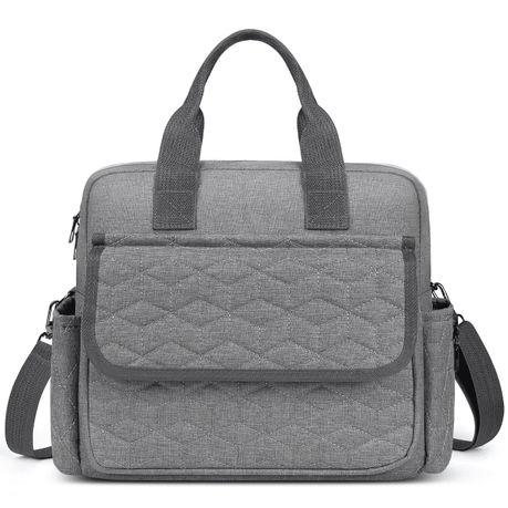 Diaper Bag Backpack Maternity Bag Pre-Packed Hospital Bag Mommy Bag - Grey Image