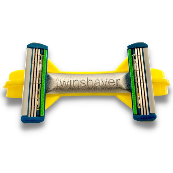Twinshaver + 4 Blades - Yellow