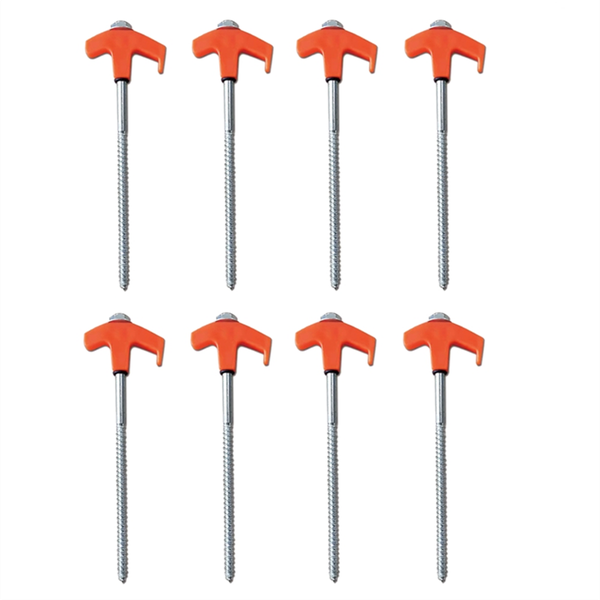 Screw in Tent Stakes Heavy Duty Screw
