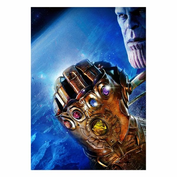 Thanos Avengers Abstract - A1 poster