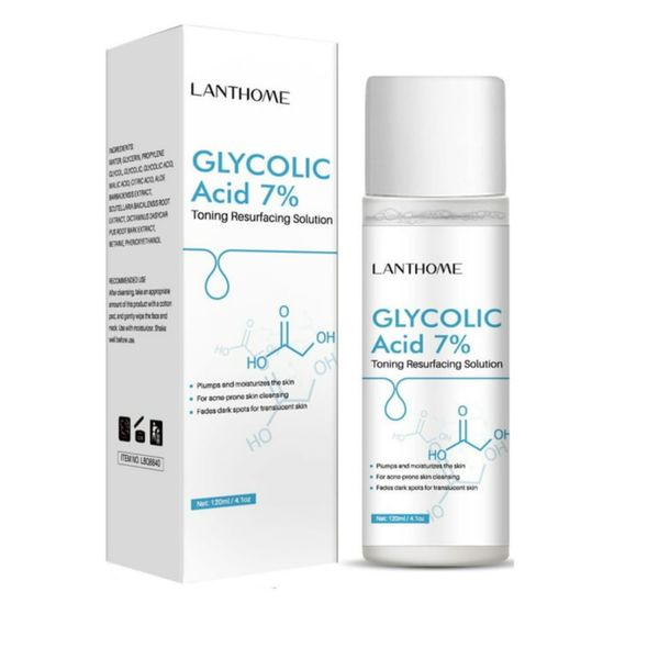 Glycolic Acid 7% Toning Resurfacing Solution Acne Cleanser Fades Dark Spots