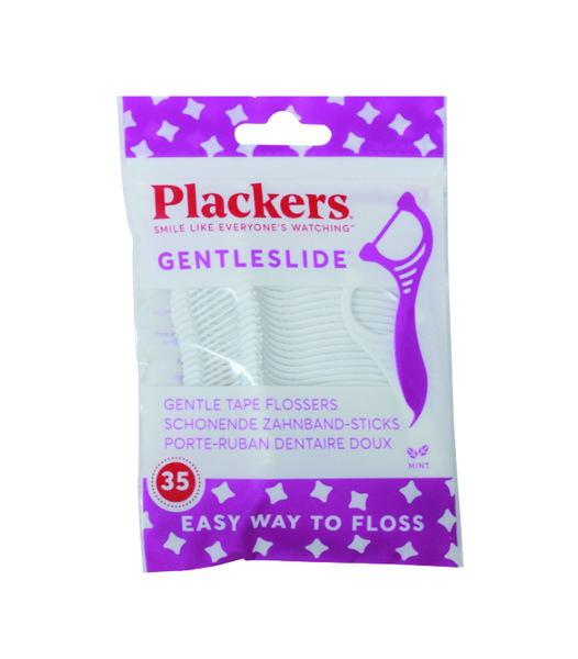Plackers Flossers Gentle Slide 35ct