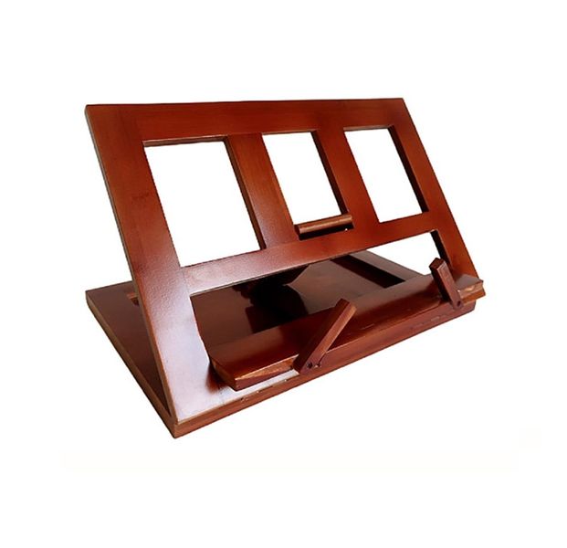 ALANES Portable Wooden Book Stand Holder for Reading Drawing