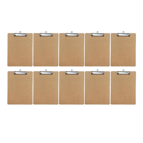 Wooden Board Clips Flat Folder Menu Holder Wooden Clipboard Splints