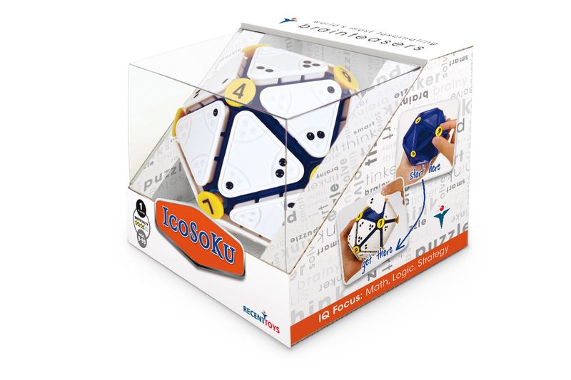 IcoSoKu Brainteaser Puzzle – 3D Puzzle – Block Puzzle