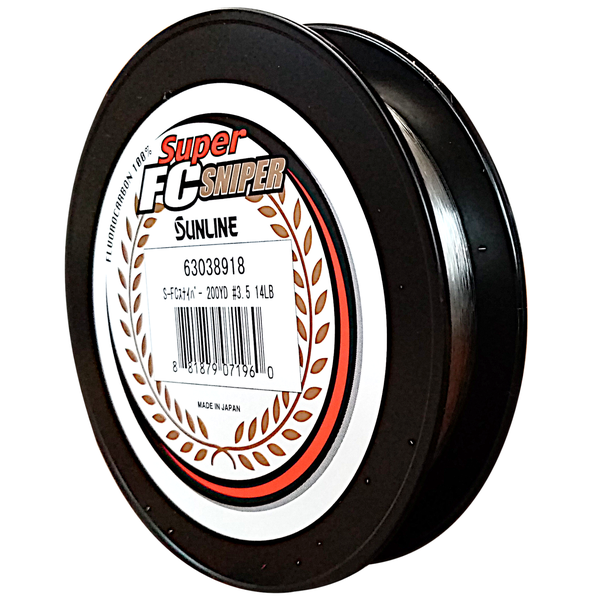 Sunline Super FC Sniper Fluorocarbon 200 Yards (14Lb) (Clear)