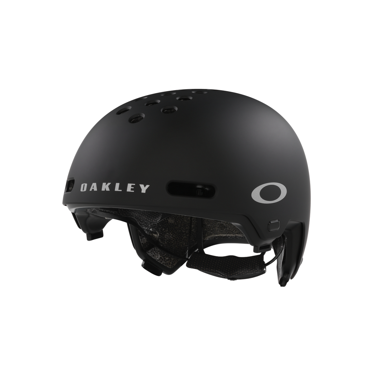 Oakley Street1 Skateboarding/BMX Helmet - I.C.E. Black Reflective