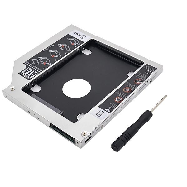 SATA HDD Caddy Tray HardDrive for Laptop - 9.5mm Hard Drive Enclosure