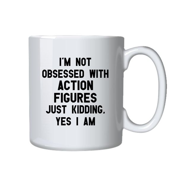 Action Figures Coffee Mug Best Action Figures Gift For Birthday Christmas