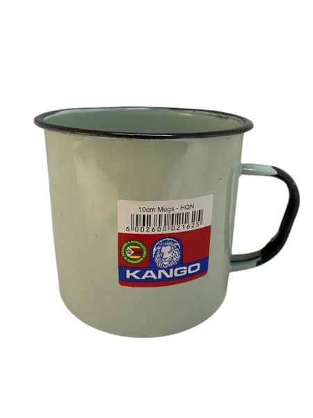 Kango Enamel Harlequin Mug 10cm Pack of 6