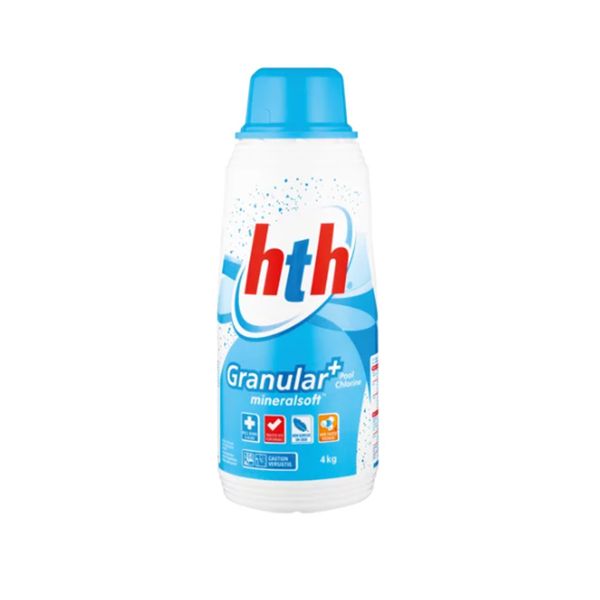 HTH Granular+ Mineralsoft Pool Chlorine - 1 x 4kg